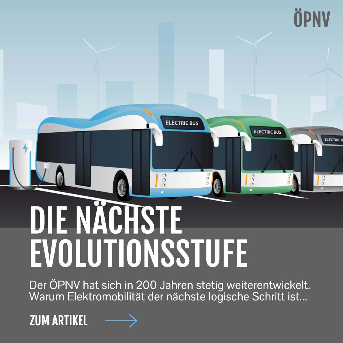 ÖPNV Evolution durch Elektromobilitaet